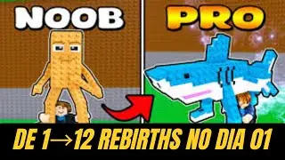 NOVO MODO TSUNAMI: RUSH INSANO (1&rarr;12 REBIRTHS) | Roube um Brainrot