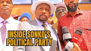 Inside SONKO's New Political PARTY & How People HAve Vowed to SUPPORT HIM
