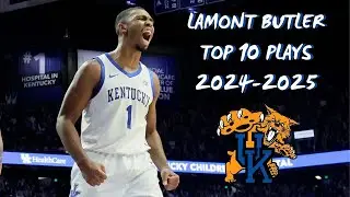 Lamont Butler Top 10 Plays/Moments | Kentucky 2024-2025 Season