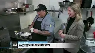 Oak Wood Fire Kitchen in Draper, Utah