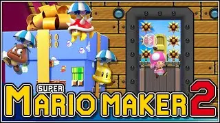 El verdadero terror  ► Explorar Niveles | Super Mario Maker 2 (Nintendo Switch) Naishys