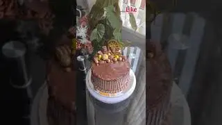 chocolate drip cake || chocolates