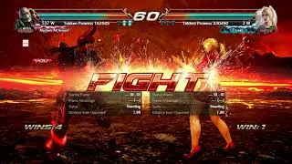 Bryan Fury Against 330k Nina RANKED | Frame Data Gameplay
