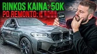 BMW X3M po avarijos – kiek kainuoja sugrąžinti į gyvenimą? Ar tikrai verta buvo taisyti?