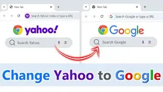 How to change Yahoo to Google in Chrome | Remove Yahoo Search from Chrome | Change Search Engine
