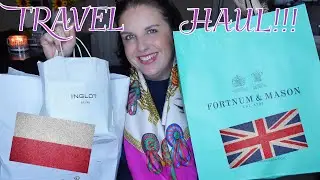WHAT I BOUGHT IN POLAND + UK 🇵🇱🇬🇧TRAVEL HAUL!