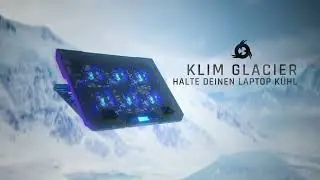 KLIM Glacier | Keine &uuml;berhitzung mehr | Halte deinen laptop k&uuml;hl