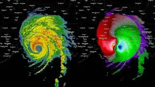 The Death of KLCH During Hurricane Laura's Eye Wall