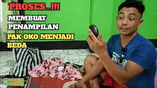Pak oko ikut berpartisipasi dalam rangka 17 Agustus dengan berpenampilan unik🤫🤫