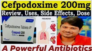 Gudcef tablet | Cefpodoxim 200 |Caspod 200 tablet | review | uses side effects and dose