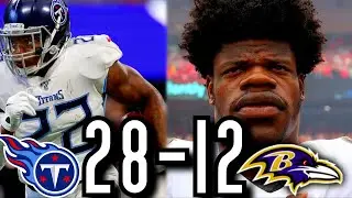 TITANS BEAT THE RAVENS 28-12