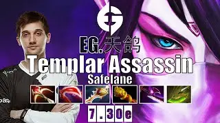 Templar Assassin Safelane | EG.Arteezy | INSANE DIVINE RAPIER COMEBACK | 7.30e Gameplay Highlights