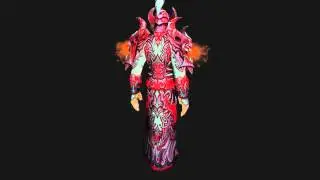 Warlock Tier 15 Armor - Tier 15 set (red version)