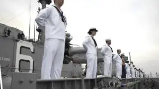 Parade of Ships Makes It Way Under Golden Gate Bridge For Fleet Week