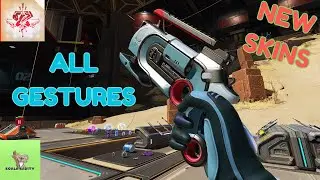 New Legendary Skin for the Wingman (Splash of Color), All Gestures. [Apex Legends - VOD - June25]