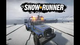 SnowRunner jusqu' aux genoux