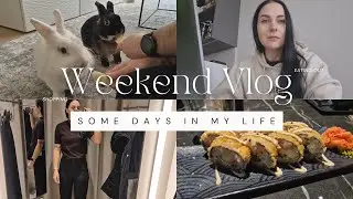 Weekend in my life | Shopping, eating out, rabbits