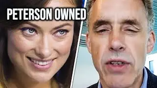 Olivia Wilde LAUGHS In Jordan Peterson's Face