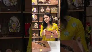 Buy Premium Kerala & India Map Wooden Spice Box | Onam Gifts by Angroos Handicrafts