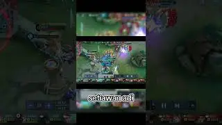 Hanabi Hero imune crown control + initiators #mobilelegends #mlbb #gaming #shorts