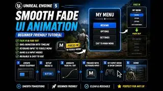 Smooth Fade UI Animation in Unreal Engine (Beginner Friendly Tutorial)