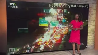 Crash snarls morning rush on I-35W northbound in Burnsville