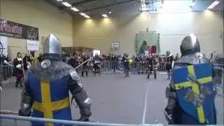 Rise of the knights lll All 3 Sweden fights!