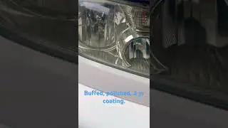 Headlight restoration! 3 year ceramic protection! Kendall&rsquo;s Car Detailing Slc. DIY Detail products!