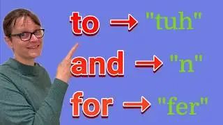 Fluent Speaking Master Class | Reduced Sounds in English