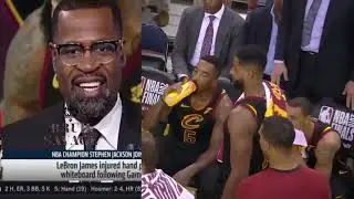 Stephen Jackson speaking the truth about Lebron quitting in the 2018 Finals