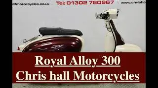 2022 Royal Alloy TG300 LCE5 @chrishallmotorcycles #royalalloy #scooter