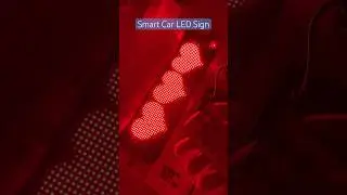 Smart Car LED Sign #howto #gadget #review