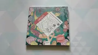 Обзор раскраски &laquo;Sirenes&raquo; les carres d&rsquo;Art-therapie от hachette