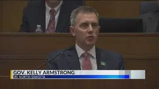 Gov. Armstrong addresses legislature as ND special session starts