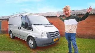 MIJN NIEUWE WERKBUS GEKOCHT!! (Ford Transit)