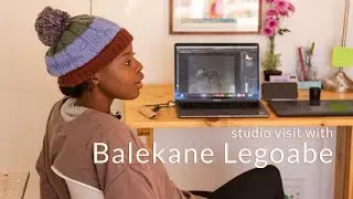 Balekane Legoabe Studio Visit