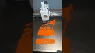 Proudly 3D printed the sacred saffron flag🚩Honoring 100 years of RSS#rss #rss100years#bharath