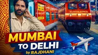 Travel vlog Mumbai to delhi by Rajdhani train 12951 || #travel #vlog #journey