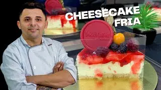 Cheesecake Fria - Chef Vinicius Coutinho