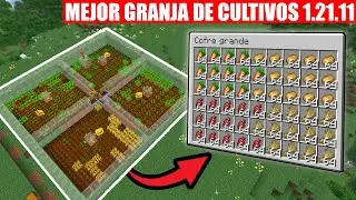 The BEST Automatic Crop Farm in Minecraft Java 1.21.11 | Easy and Efficient
