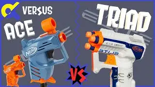 [VERSUS] Nerf Elite 2.0 Ace VS Nerf Elite Triad (fran&ccedil;ais FR) - Blaster Zone