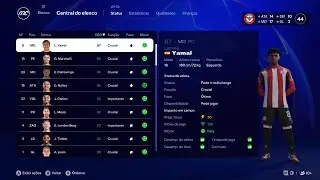 Fc 25 modo manager como evoluir muito r&aacute;pido os jogadores