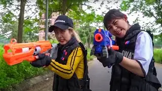 Xgirl Studio Снайперская винтовка Пара Девочек-Воительниц X Girl Nerf Оружие Битва В Очках Кримин...