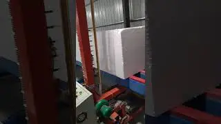 Automatic foam cutting machine, Equipment for cutting EPS foam#foam#machine