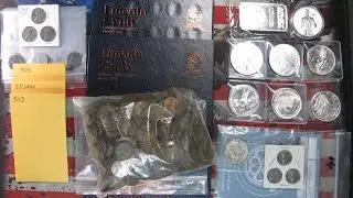 Wheat cent hunt-- Silver sale-2025 ASE's, 5 oz bar, Engelhard Prospector, + others -- #giveaway
