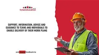 L6 NVQ CCOM- SUPPORT,INFORMATION AND GUIDANCE TO TEAMS AND INDIVIDUAL ENABLES DELIVERY OF WORK PLANS