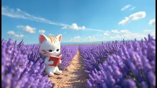 Learning Notes Beside the Lavender Field. | Floral Lo-fi