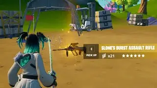 Doctor Slone Mythic Burst Rifle Location . Season 8 .