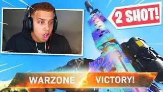 the 2 SHOT M4A1 in WARZONE! INSANE CLASS SETUP! (Modern Warfare Warzone)