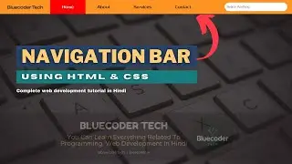 Creating a Navbar with HTML & CSS: Learn how to style a navigation bar | Learn Web Development #31